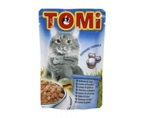Tomi pouch for cats 100g -  salmon and trout